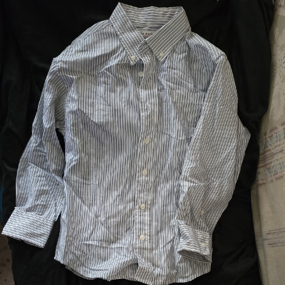 Steve & Barry's Blue and White Button Down Shirt